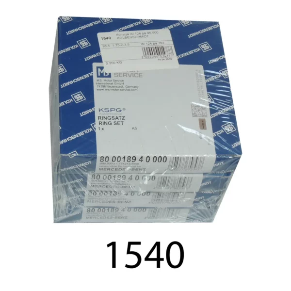 Кольца 95,500 1,75х2,0х3,5mm W124 KOLBENSCHMIDT