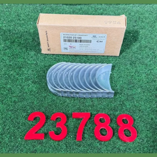 Вкладыши коренные STD G4KD G4KC G4KJ 05→ Sonata Santa fe 2,4 Optima Sorento HYUNDAI 21020-25100