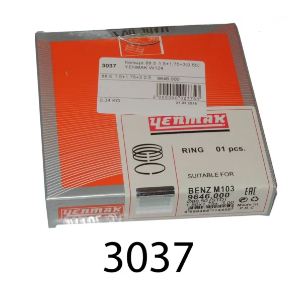 Кольца 88,50 1,5х1,75х3,0 0,50 9646,000 W124 YENMAK