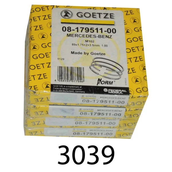 Кольца 89 1,75х2,0х3,5 1,00 GOE+SK W124