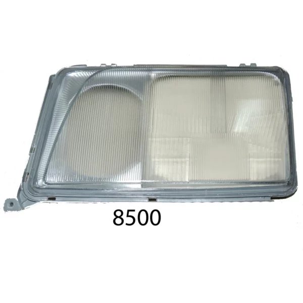 Стекло фары W124 N/M новый L Ешка