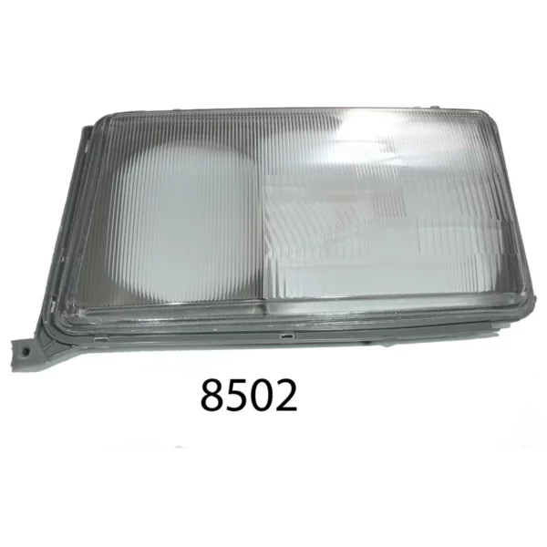 Стекло фары W124 O/M старый L под Ешка