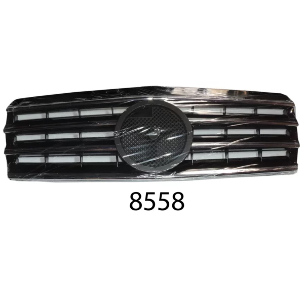 Решетка с эмблемой новый серый чер хром 202